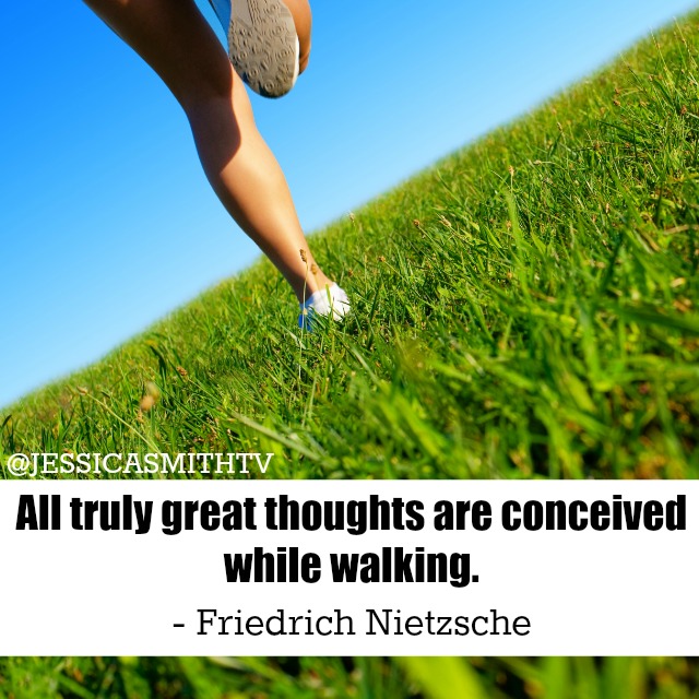 All truly great thoughts are conceived by walking 