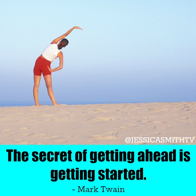 The secret of getting ahead