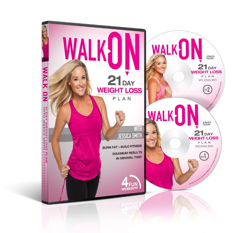 WALK FITNESS DVD - Walk off the weight & feel great! Maximize your  metabolism, build strength, stamina & muscle. Walk and firm exercise videos  Walking workout exercise DVD Low impact workout DVD