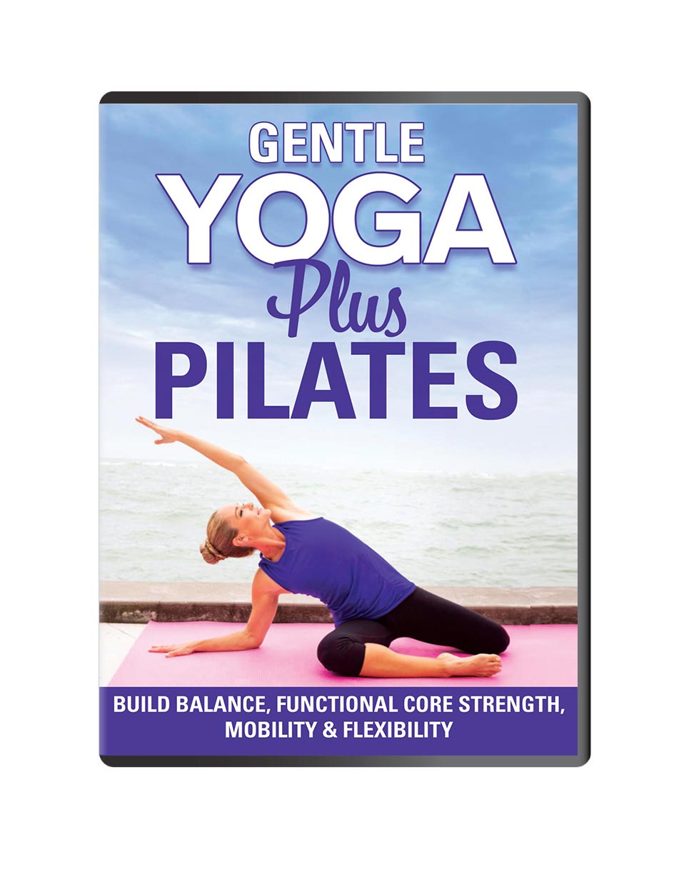 Gentle Yoga Plus Pilates DVD: Abs, Core, Flexibility, Balance, Two Total  Body At Home Workouts with Jessica Smith